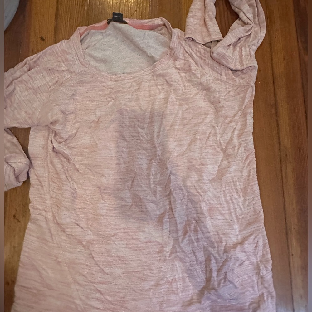 Light Pink Long Sleeve Top